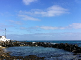 Naturschwimmbecken Punta Mujeres Arrieta Lanzarote